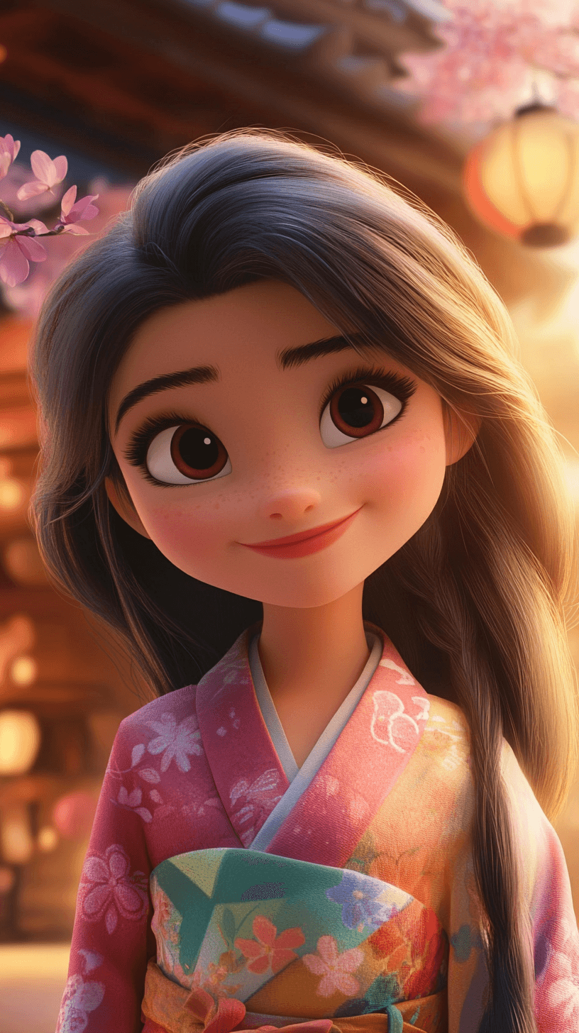 Disney Modern art style