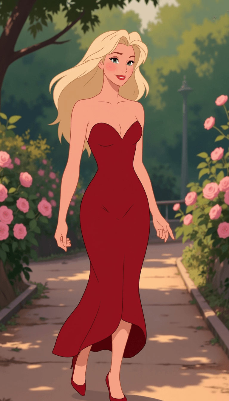 Disney Retro art style