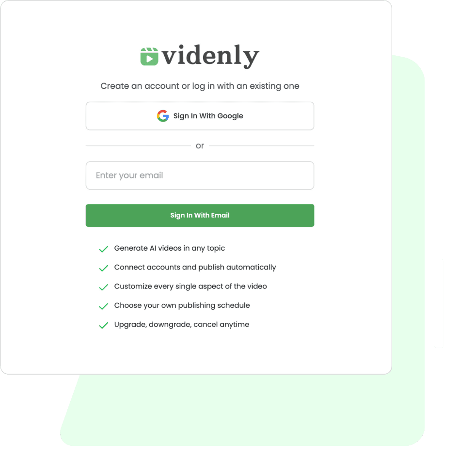 Sign up to get started
