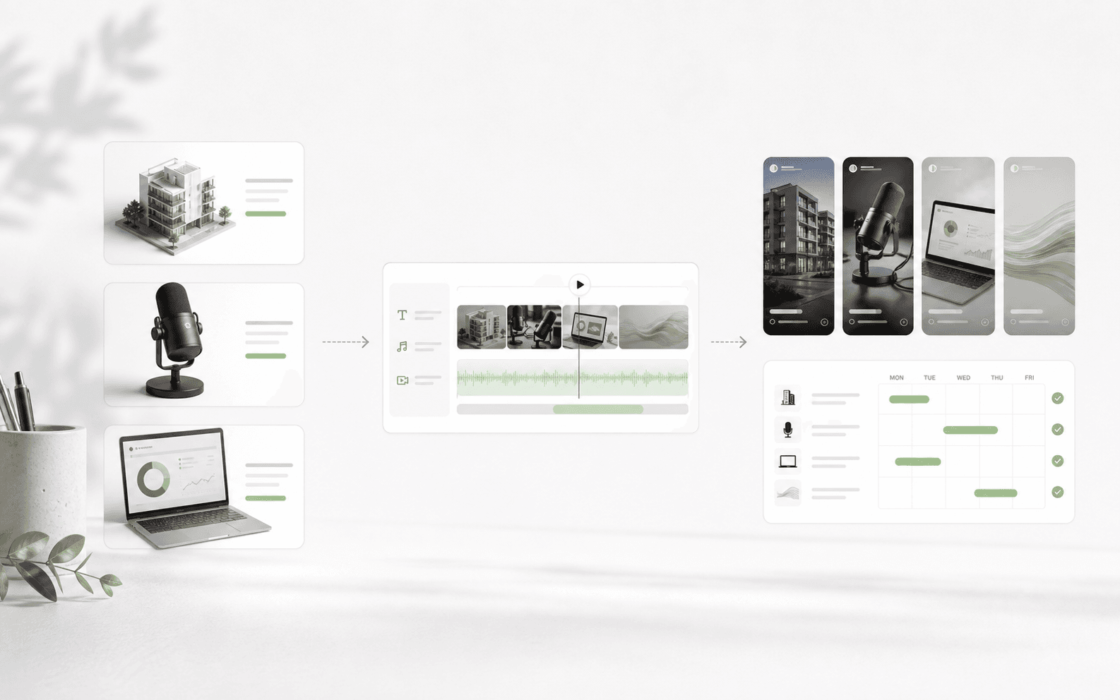 Videnly multi-client production workflow for agencies
