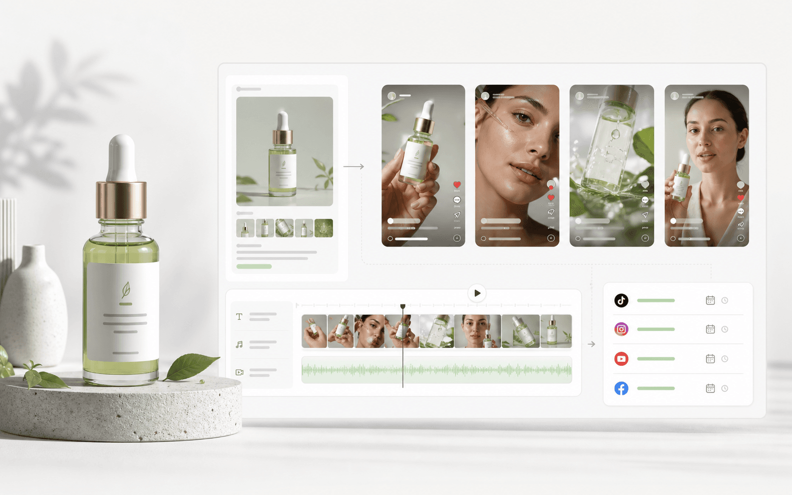 Videnly product video workflow for ecommerce brands