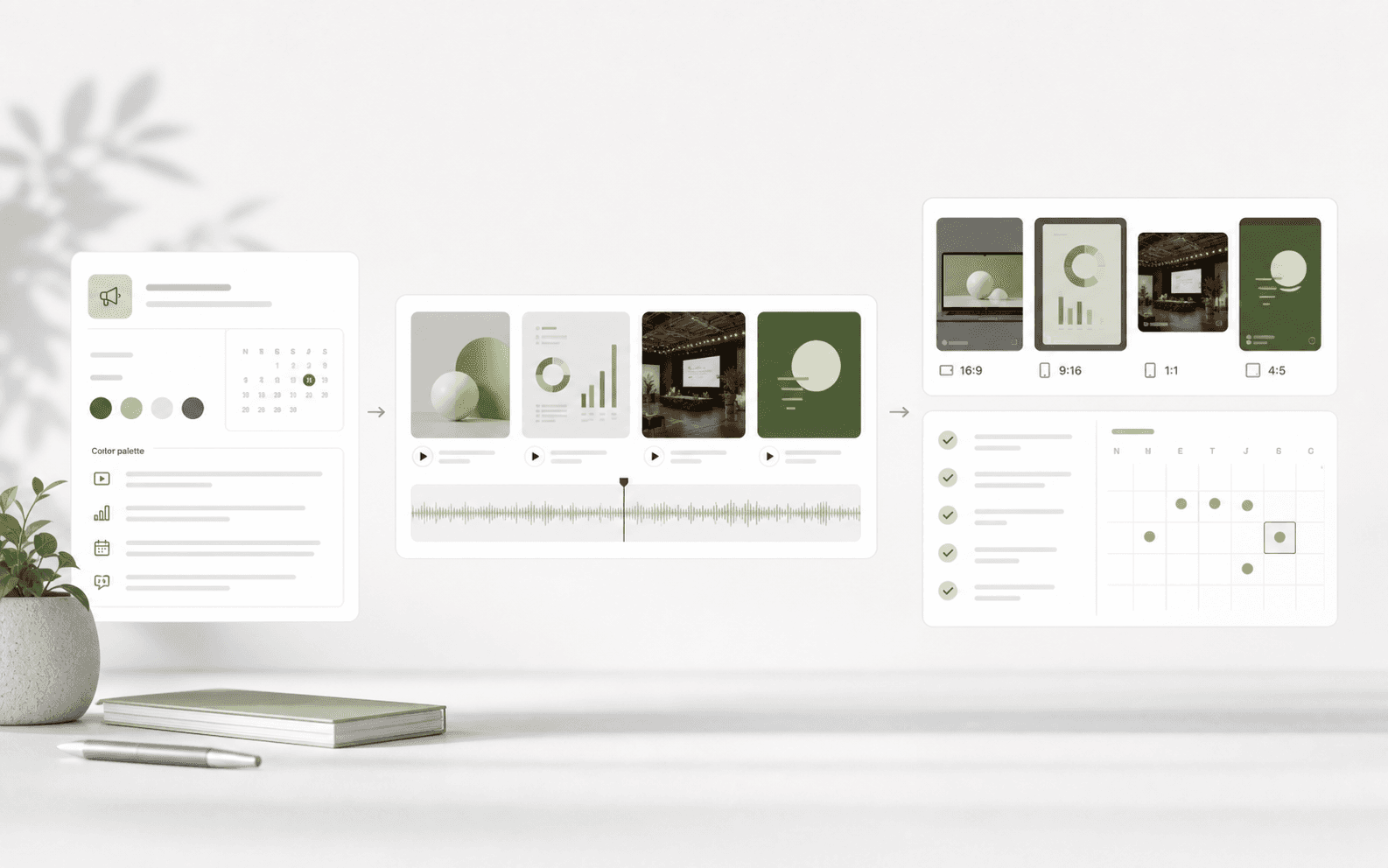 Videnly campaign workflow for marketing teams