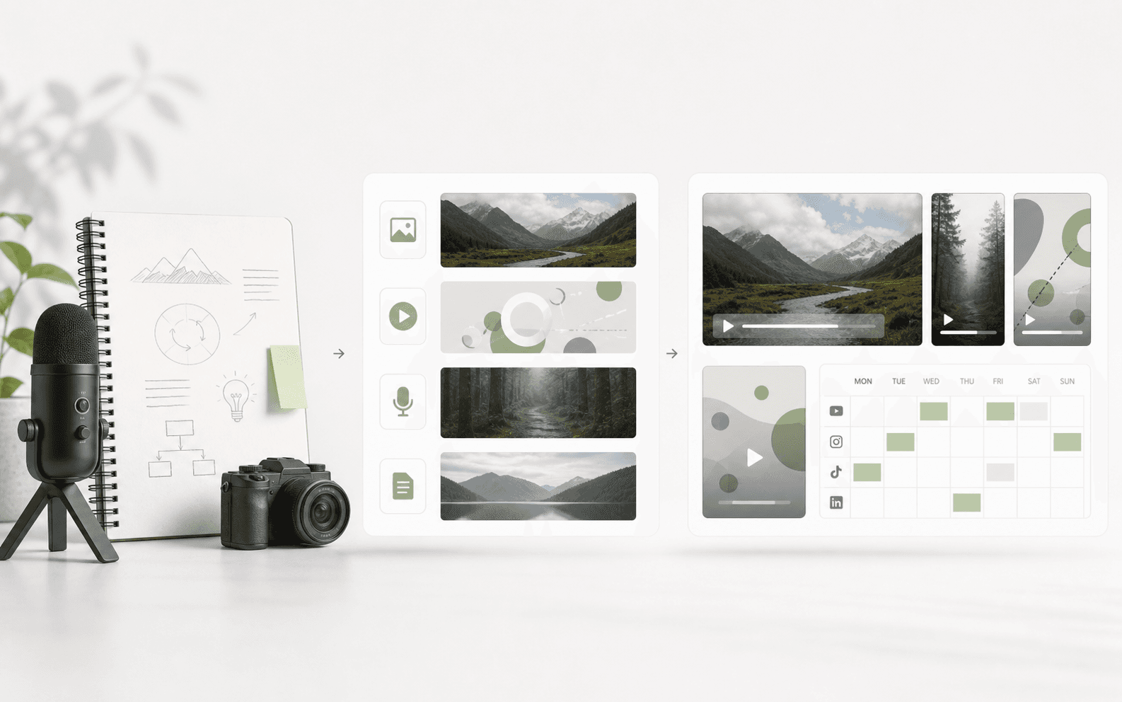 Videnly automated video workflow for solo founders