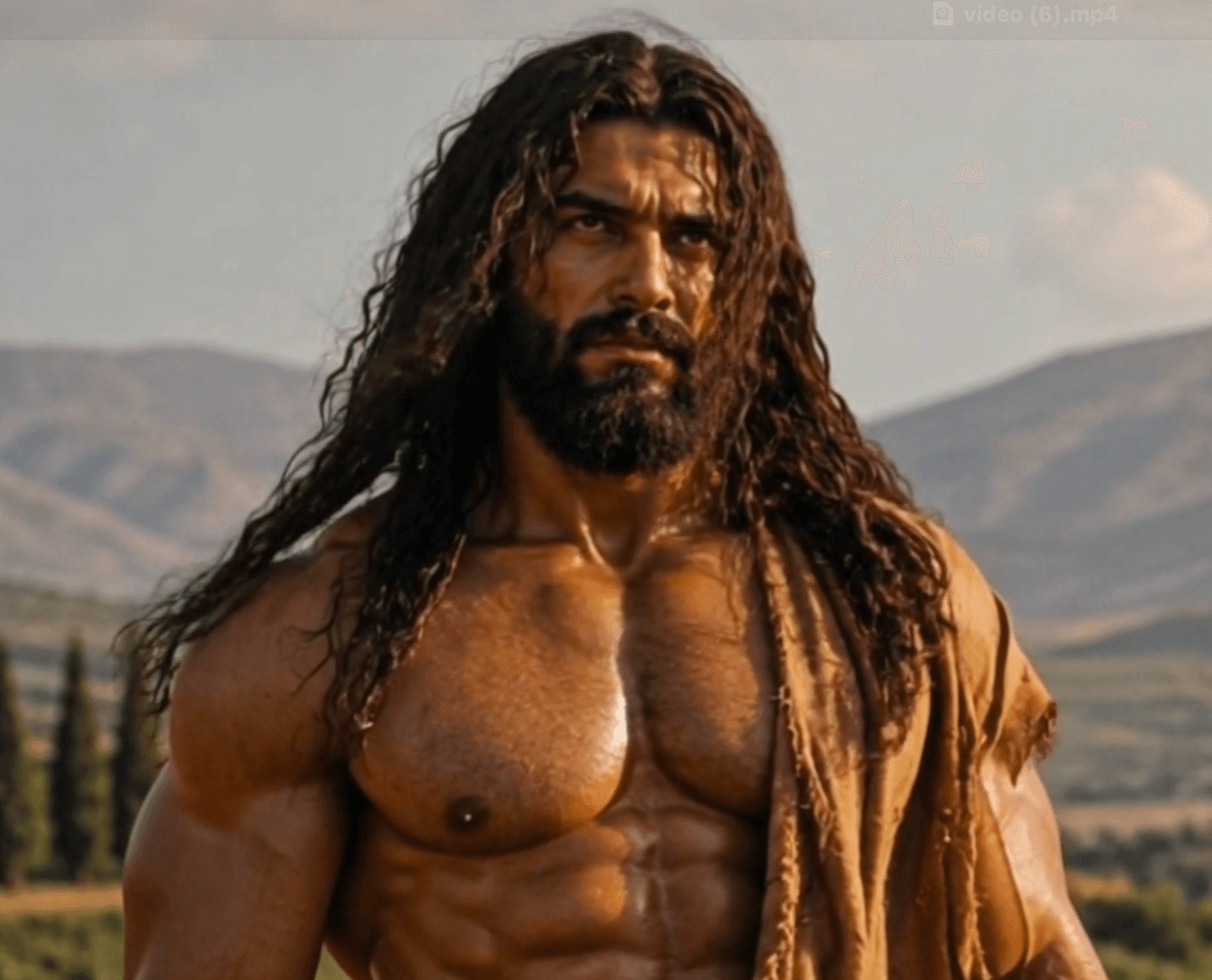 Saved character reference for Samson