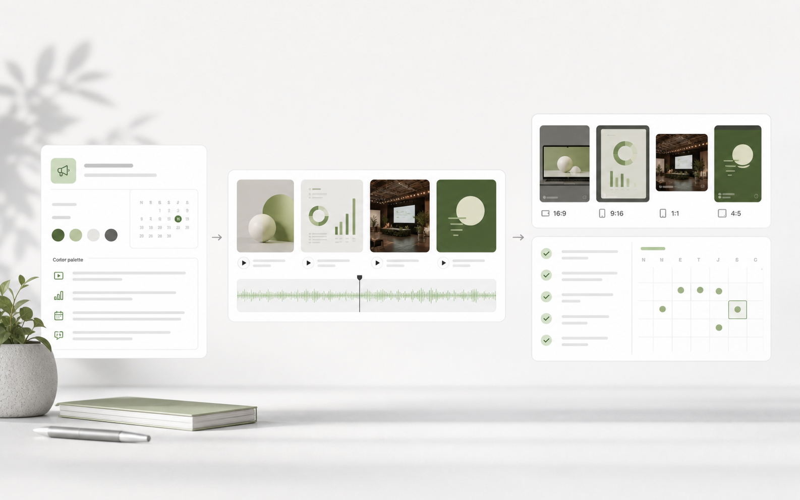 Videnly video marketing workflow for marketing teams