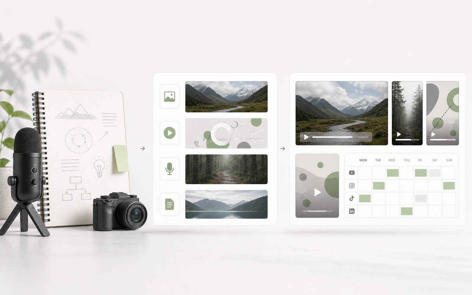 Videnly AI video workflow for solopreneurs
